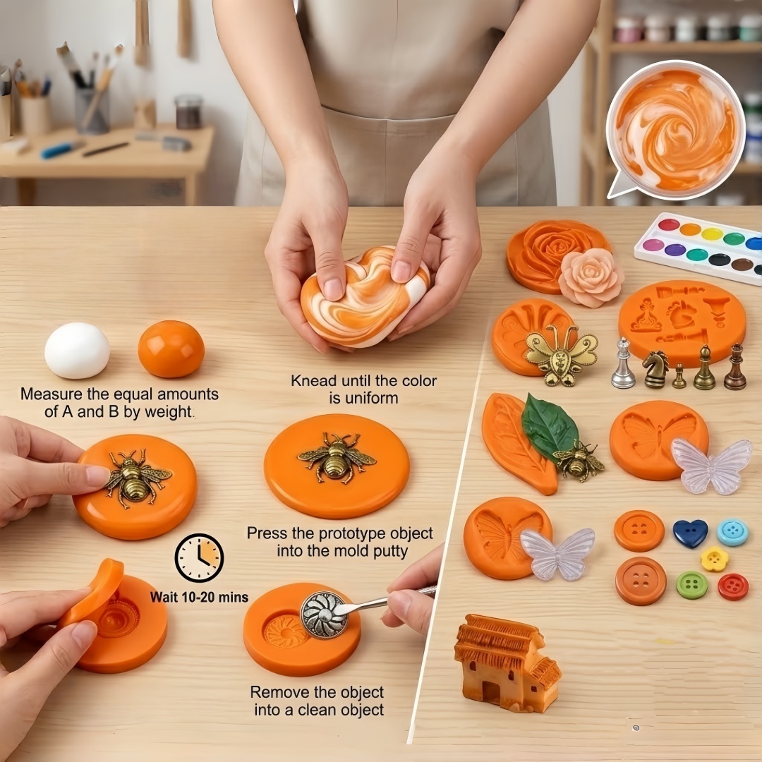 실리콘 퍼티 DIY 공예 세트 레진 아트 프로젝트 몰드 - Resin Art Guide 리뷰 및 가격