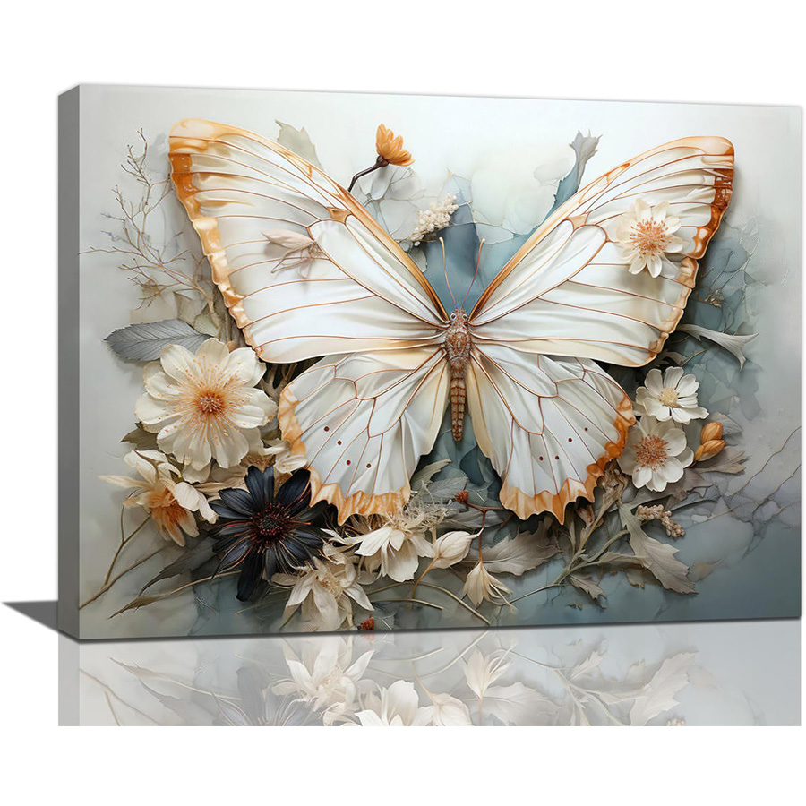 나비 꽃 다이아몬드 그림 키트 장식 벽 예술 미학 나비 - Resin Art Images 리뷰 및 가격